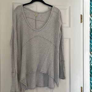 Gray free people thermal